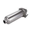 Stainless Steel Sanitary Clamped Straight Strainer